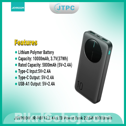 Joyroom JR-PBF12 10000mAh 2.4A LED Power Bank